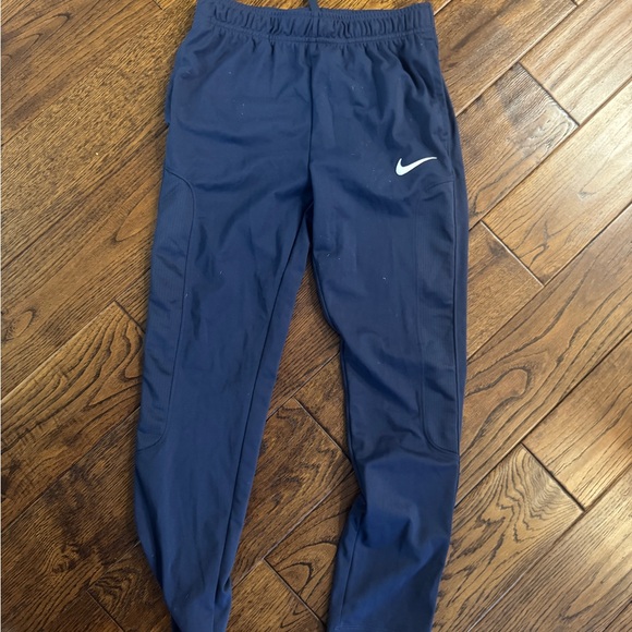Nike Dri-FIT navy Blue Pants size boy large - Picture 1 of 3